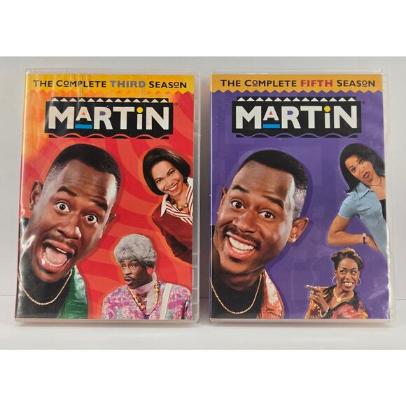 Martin The Complete Third Season + Fifth Season DVD Bundle Pre-Owned - Picture 1 of 2